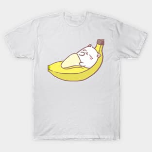 Cute Cat Sleeping T-Shirt